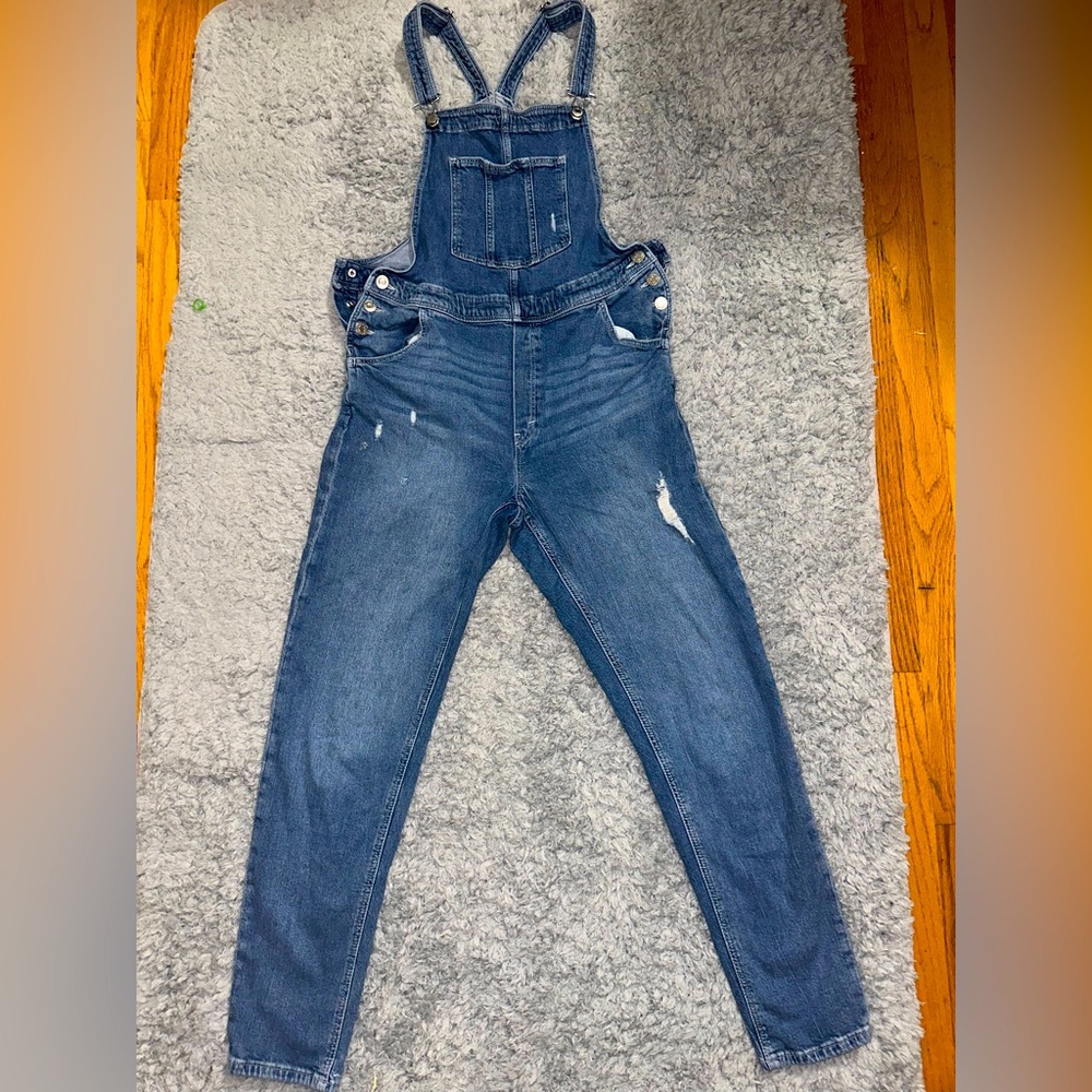 H&M straight leg overalls